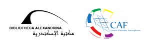 Logo CAF Biblioteca Alexandrina