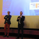 Award ceremony - Cinéma Le Prado - J. Cathala and L. Perney